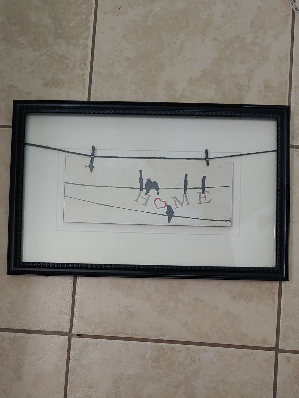 Crows Wall Art HOME Birds On A Wire Minimalistic 3D Home Decor